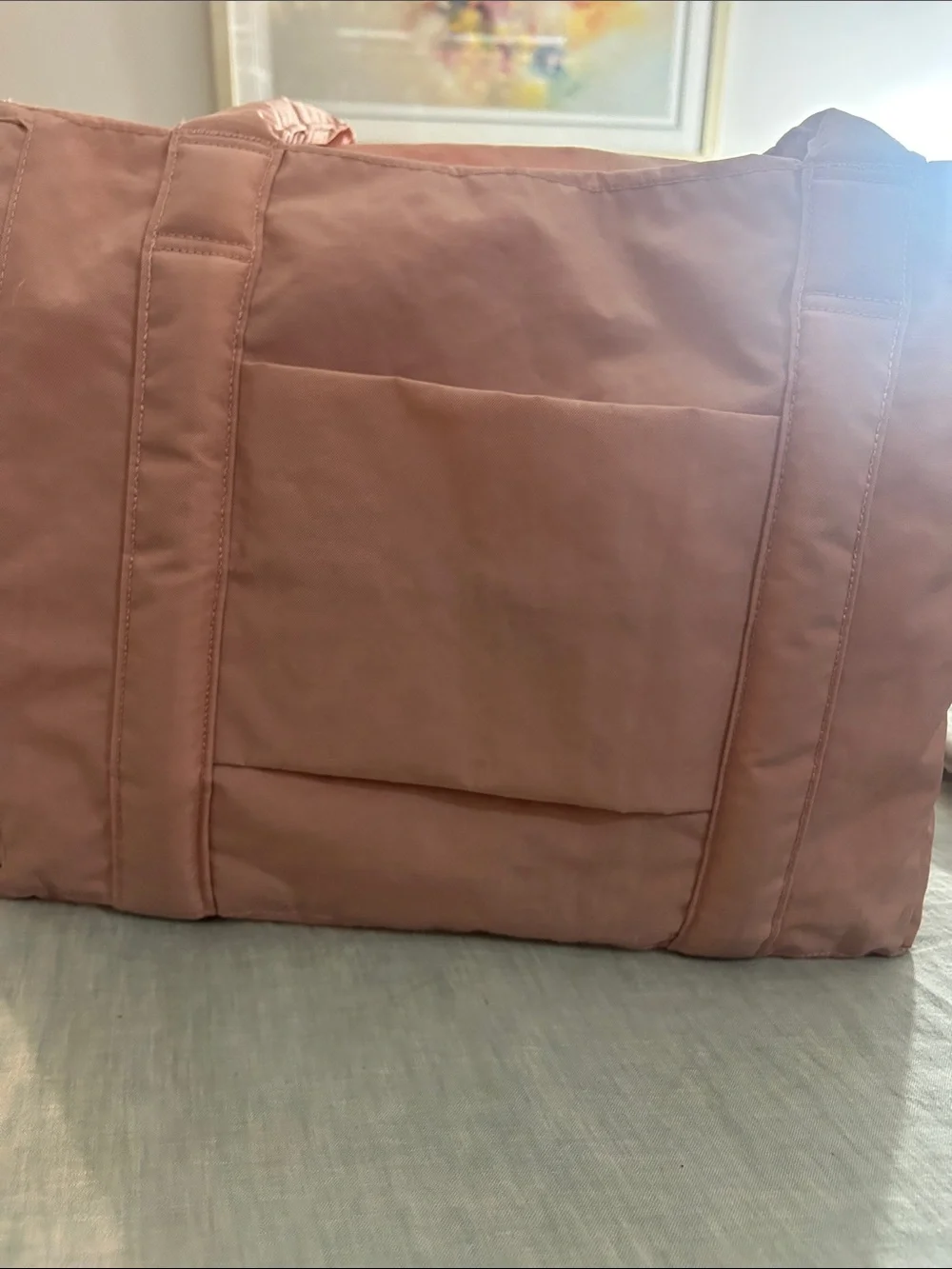 NWT Baggu Small Cloud Carry-on - Rose Tan